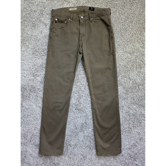 AG Adriano Goldschmied Matchbox Brown Jeans Pants 32x30 - Picture 2 of 5